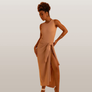 Vestido nude