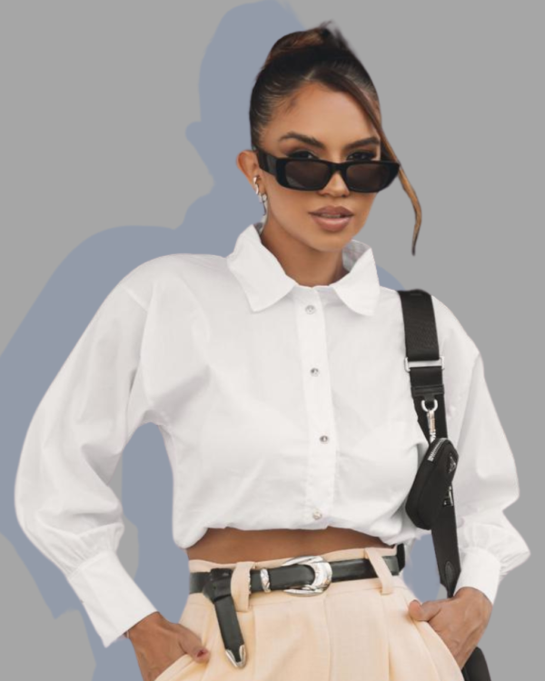 Camisa cropped - Imagem 3